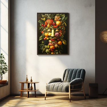 Tableau Tête Fruit